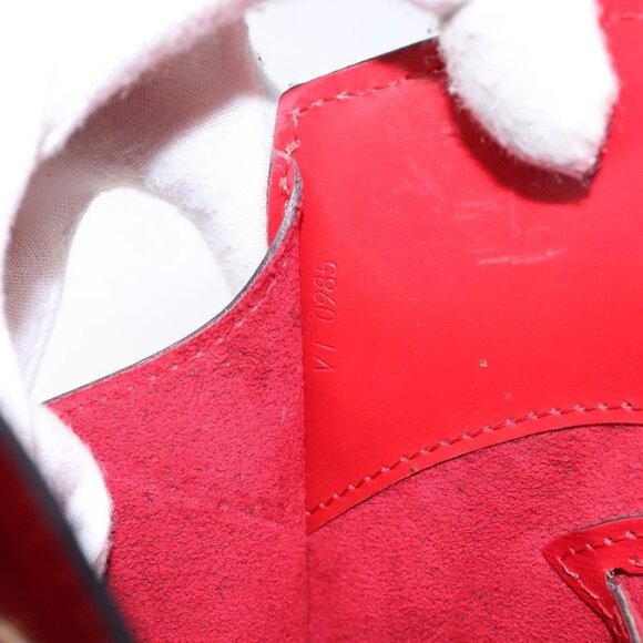 LOUIS VUITTON Epi Cluny Shoulder Bag Red M52257 LV Auth gh714 - Picture 10 of 16